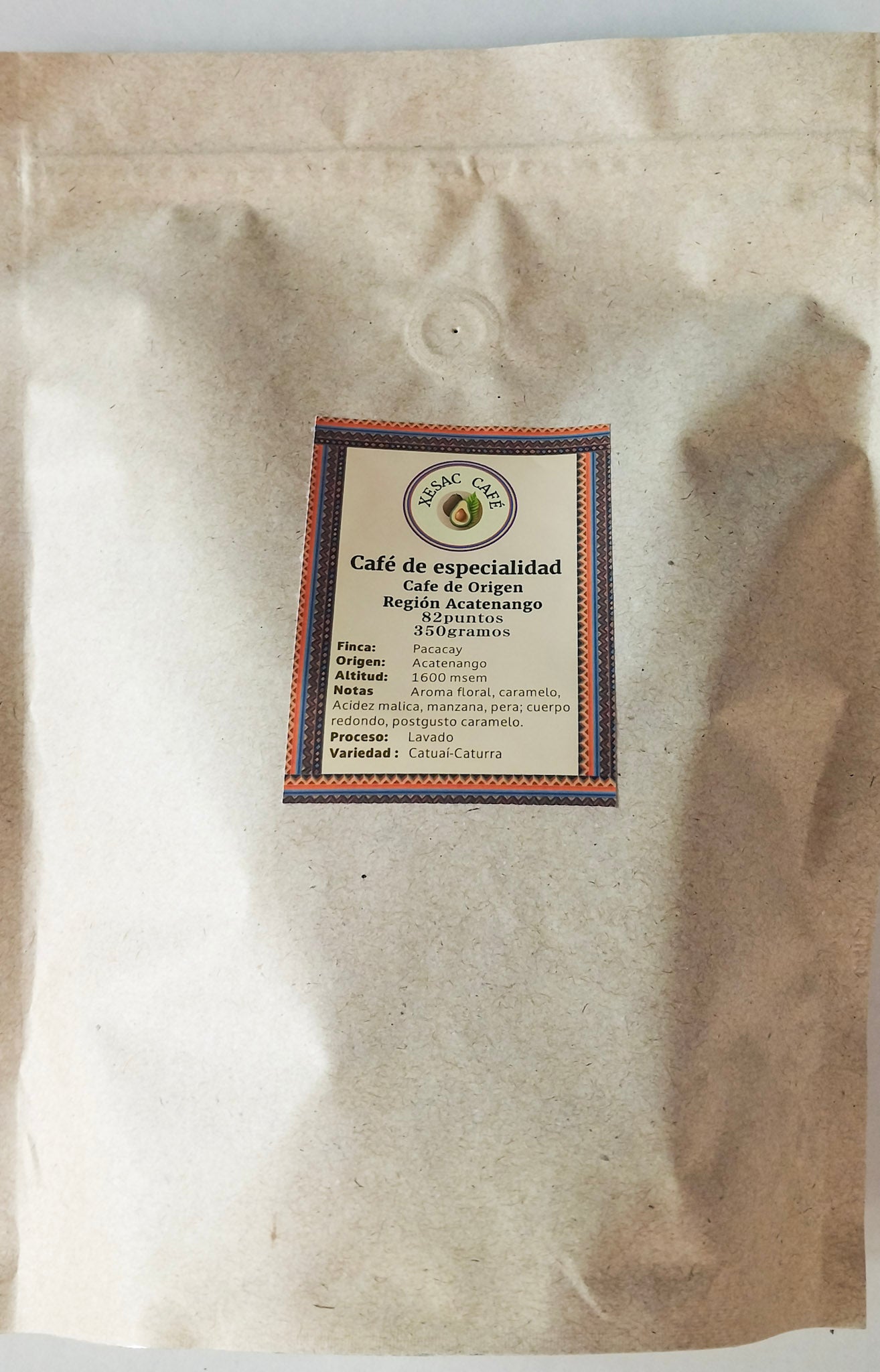 Microlote café de especialidad Guatemala variedad catuai 350 gramos