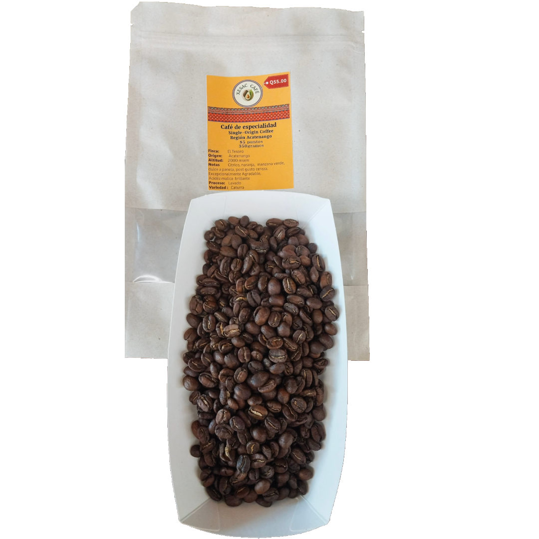 Microlote café de especialidad Guatemala variedad caturra 350 gramos